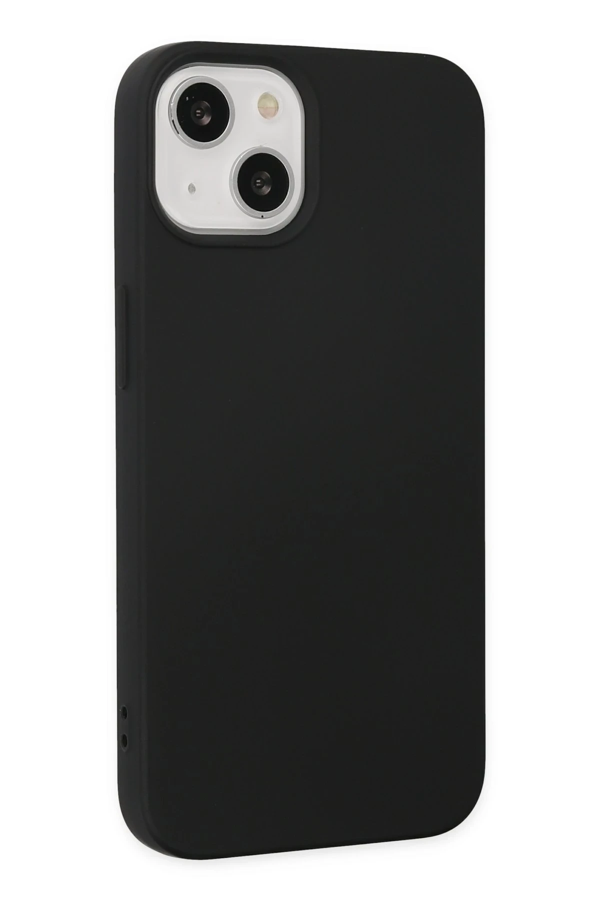 Newface Apple iPhone 14 Kılıf Nano içi Kadife Silikon - Siyah — görsel 2