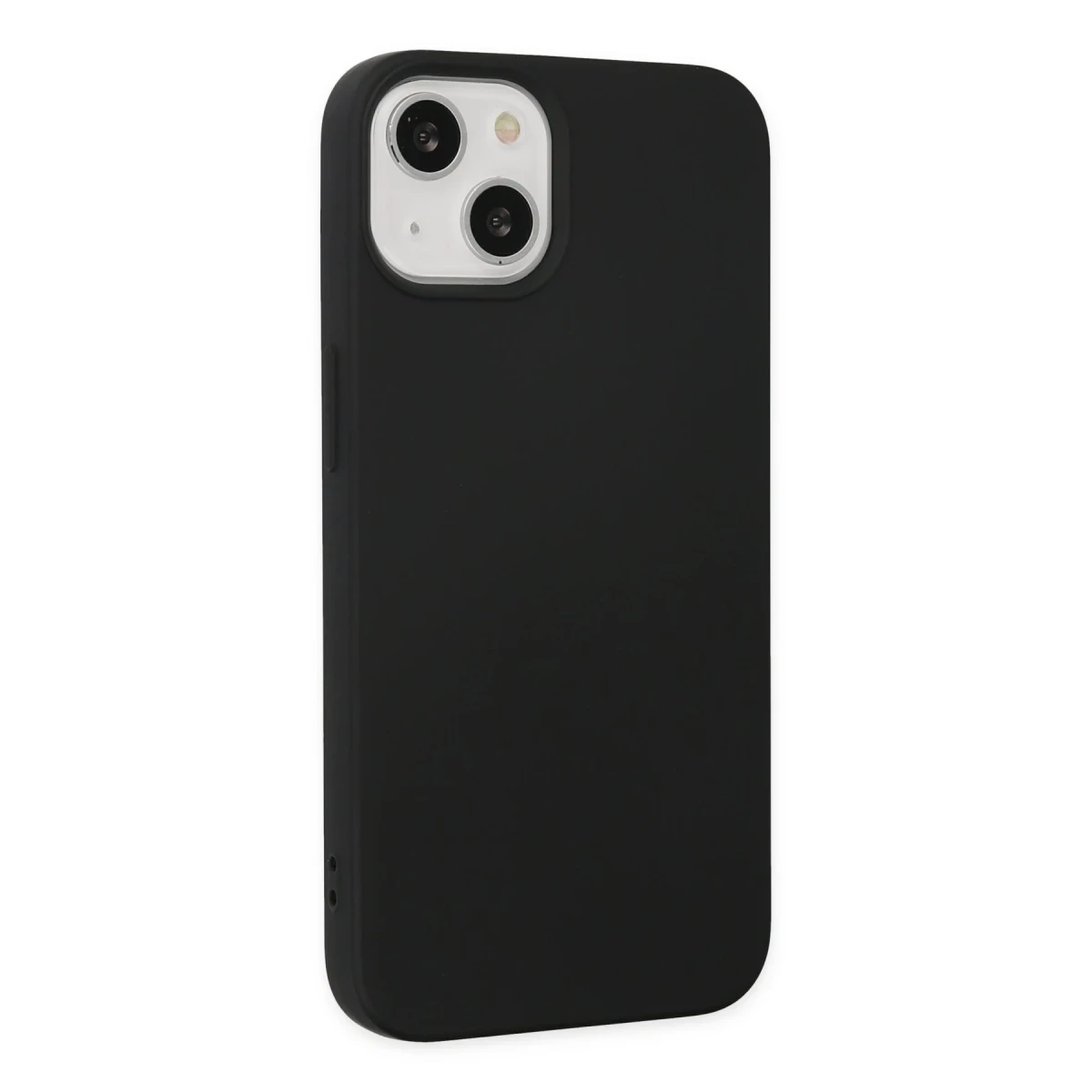 Newface Apple iPhone 14 Kılıf Nano içi Kadife Silikon - Siyah — görsel 5