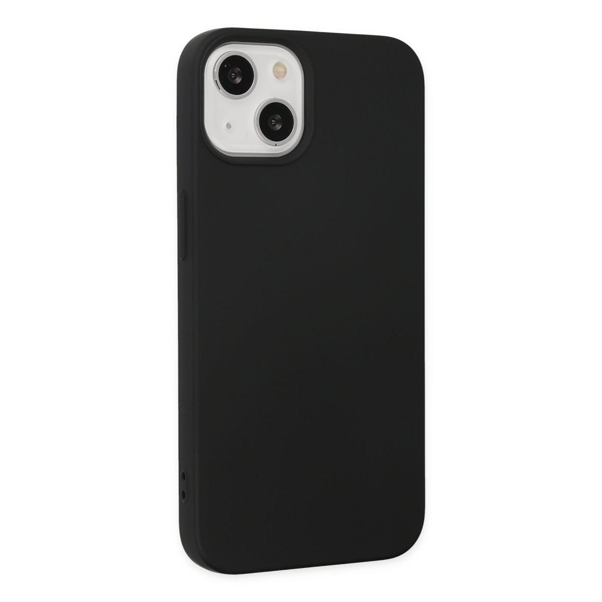 Newface Apple iPhone 14 Kılıf Nano içi Kadife Silikon - Siyah — görsel 8
