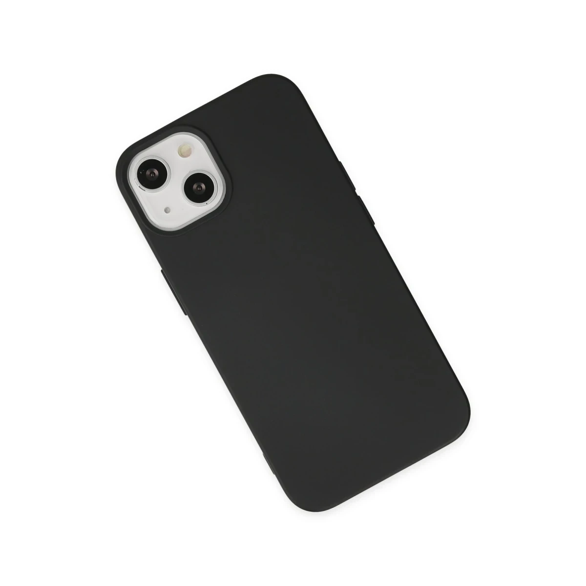 Newface Apple iPhone 14 Kılıf Nano içi Kadife Silikon - Siyah — görsel 6