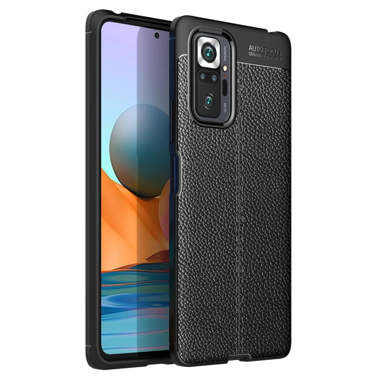 Newface Xiaomi Redmi Note 10 Pro Kılıf Auto Focus Kapak - Siyah — görsel 4