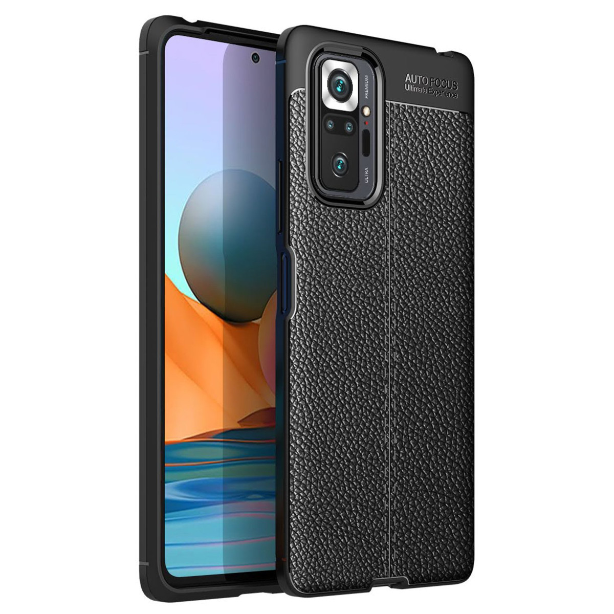 Newface Xiaomi Redmi Note 10 Pro Kılıf Auto Focus Kapak - Siyah — görsel 7