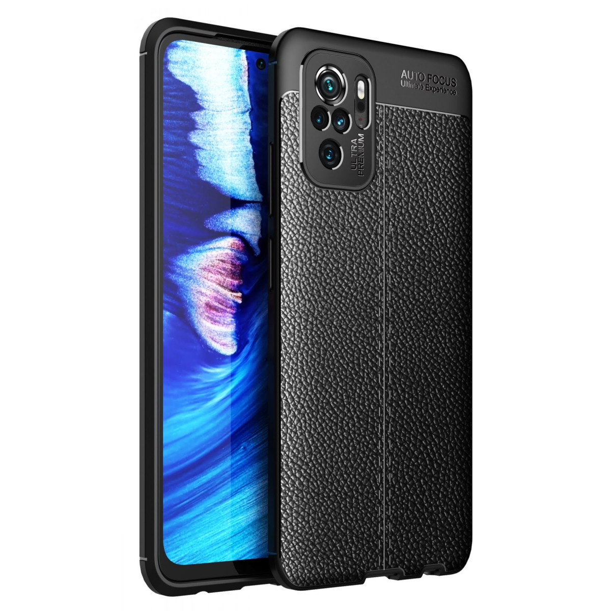 Newface Xiaomi Redmi Note 10 Kılıf Auto Focus Kapak - Siyah — görsel 7
