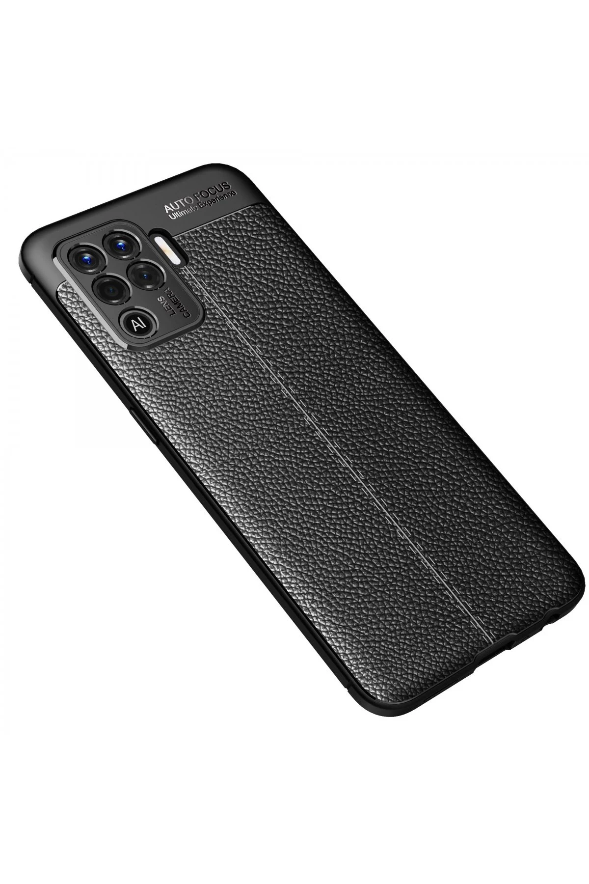 Newface Oppo Reno 5 Lite Kılıf Auto Focus Kapak - Siyah — görsel 2