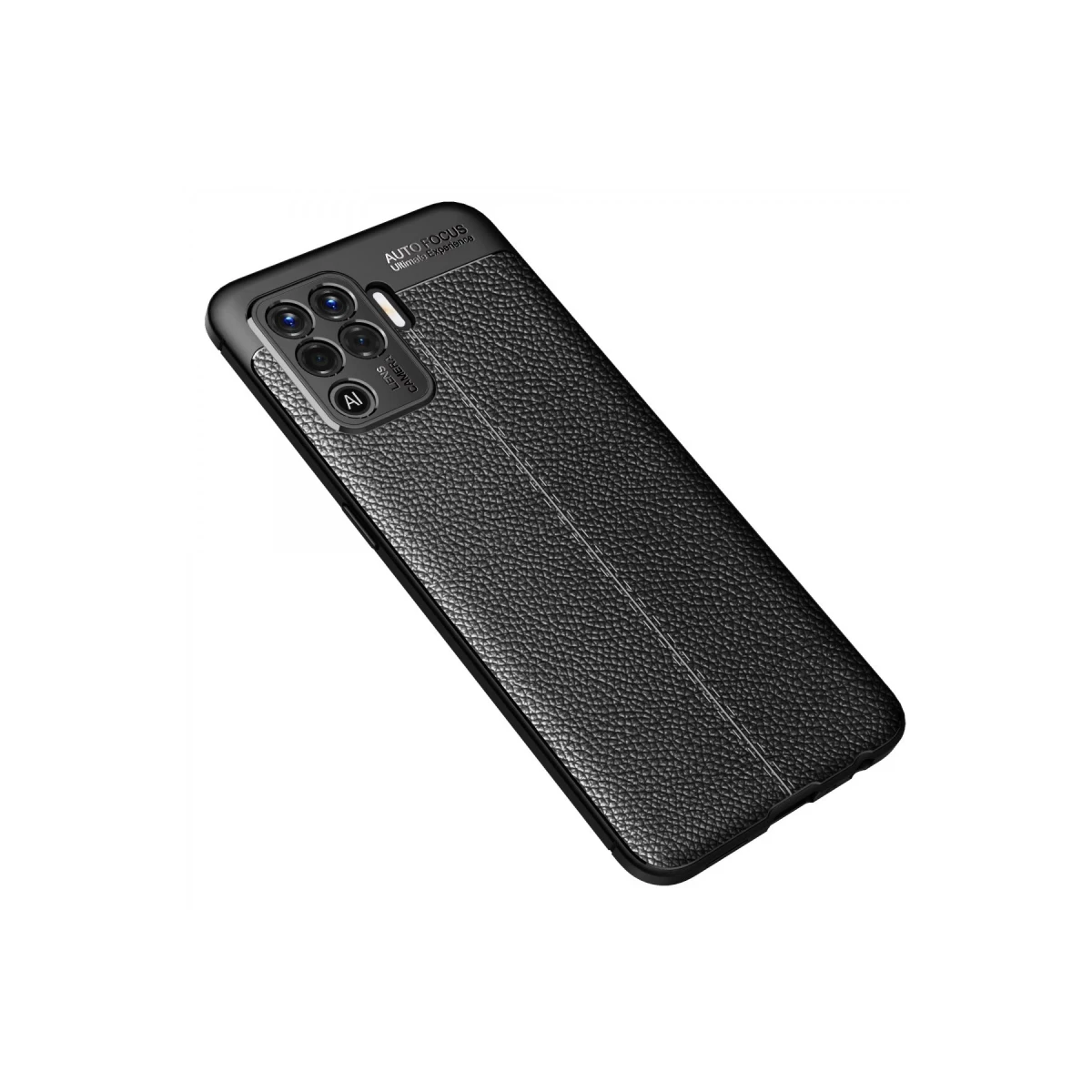 Newface Oppo Reno 5 Lite Kılıf Auto Focus Kapak - Siyah — görsel 5