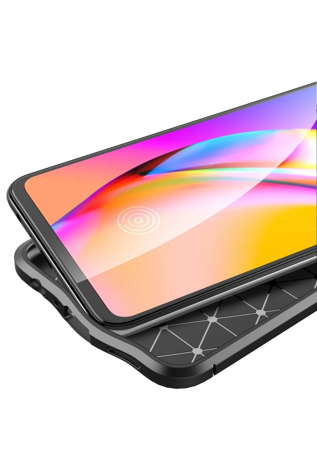 Newface Oppo Reno 5 Lite Kılıf Auto Focus Kapak - Siyah — görsel 3