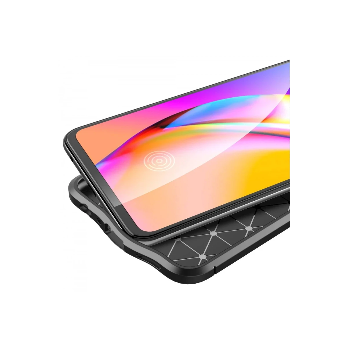Newface Oppo Reno 5 Lite Kılıf Auto Focus Kapak - Siyah — görsel 6