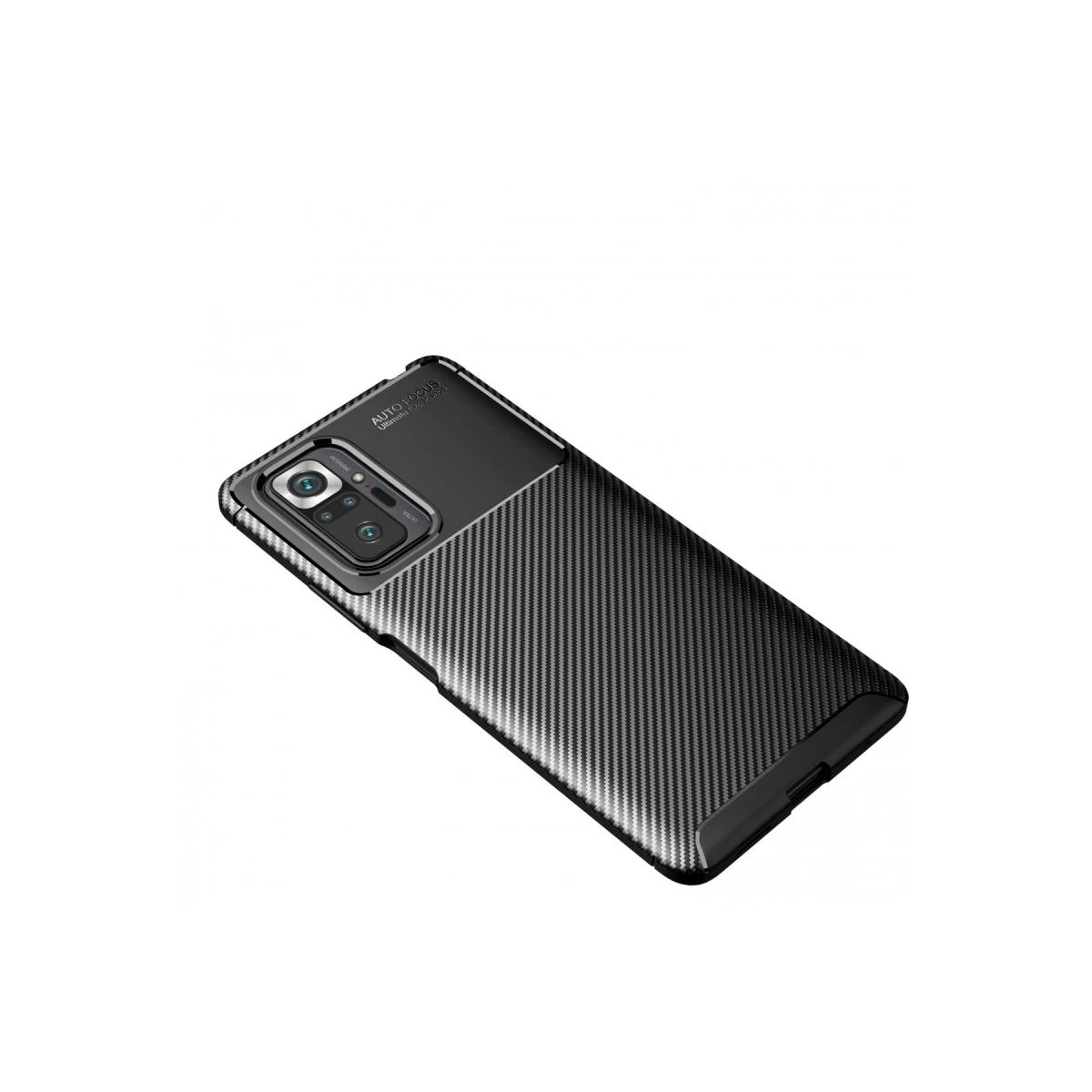 Newface Xiaomi Redmi Note 10 Pro Kılıf Auto Focus Karbon Kapak - Siyah — görsel 4