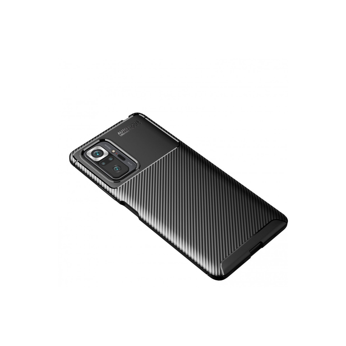 Newface Xiaomi Redmi Note 10 Pro Kılıf Auto Focus Karbon Kapak - Siyah — görsel 6