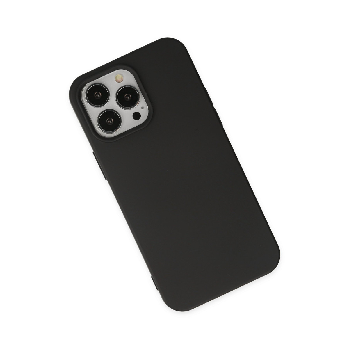 Newface Apple iPhone 14 Pro Kılıf Nano içi Kadife Silikon - Siyah — görsel 9