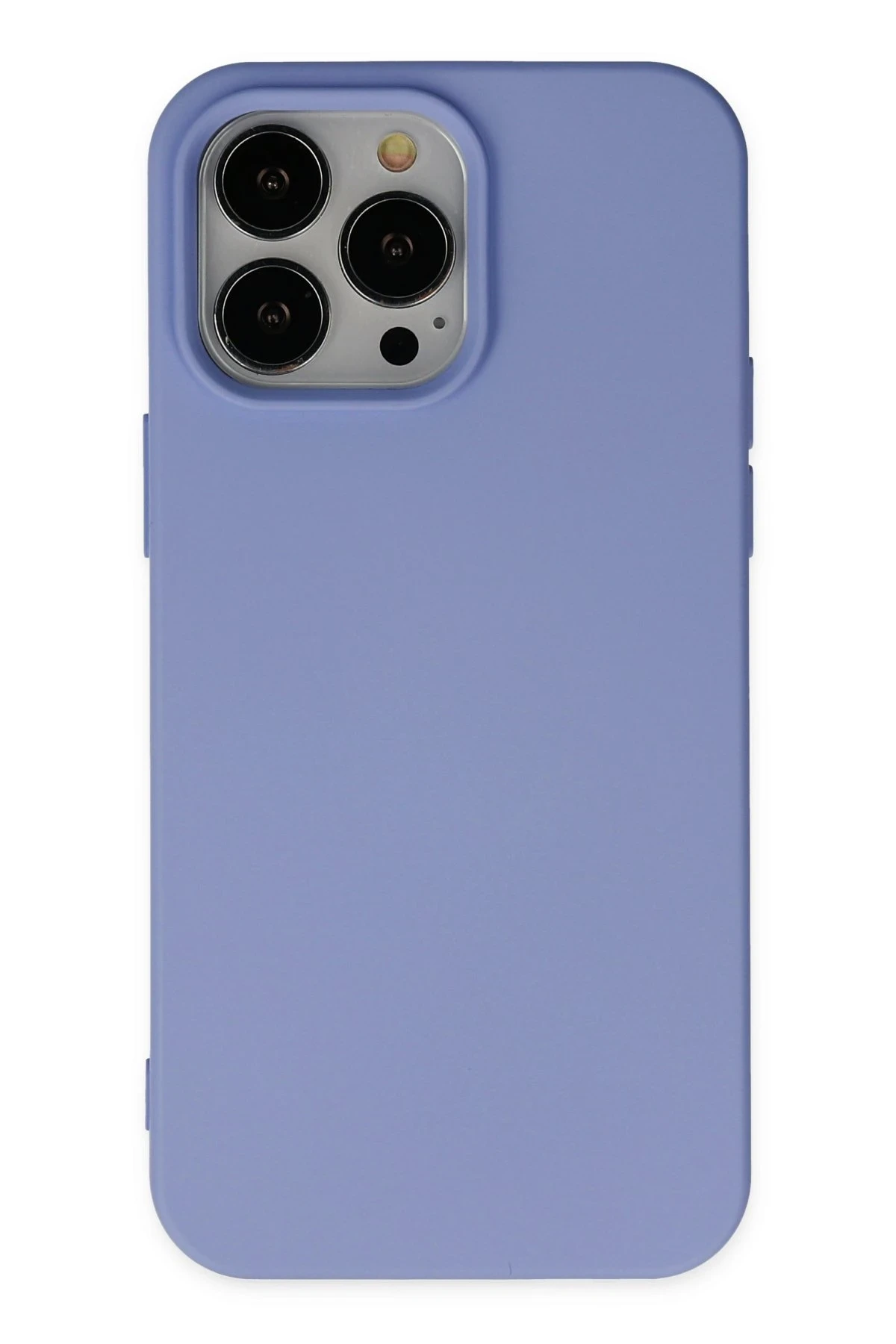 Newface iPhone 14 Pro Kılıf Nano içi Kadife Silikon - Lila