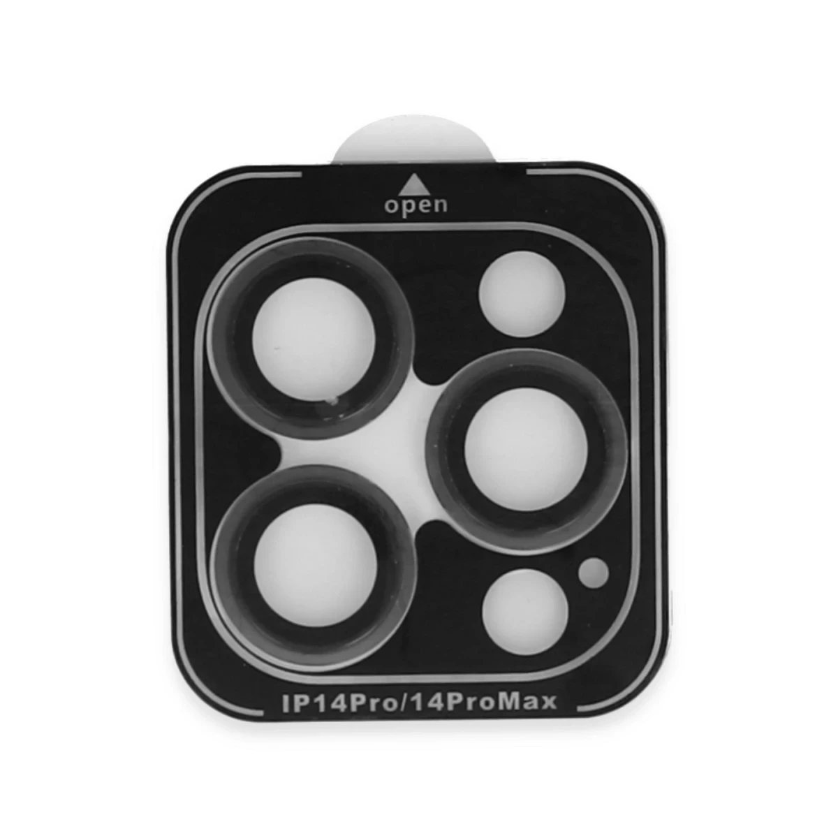 Newface Apple iPhone 14 Pro Max Bind Metal Kamera Lens - Siyah — görsel 4
