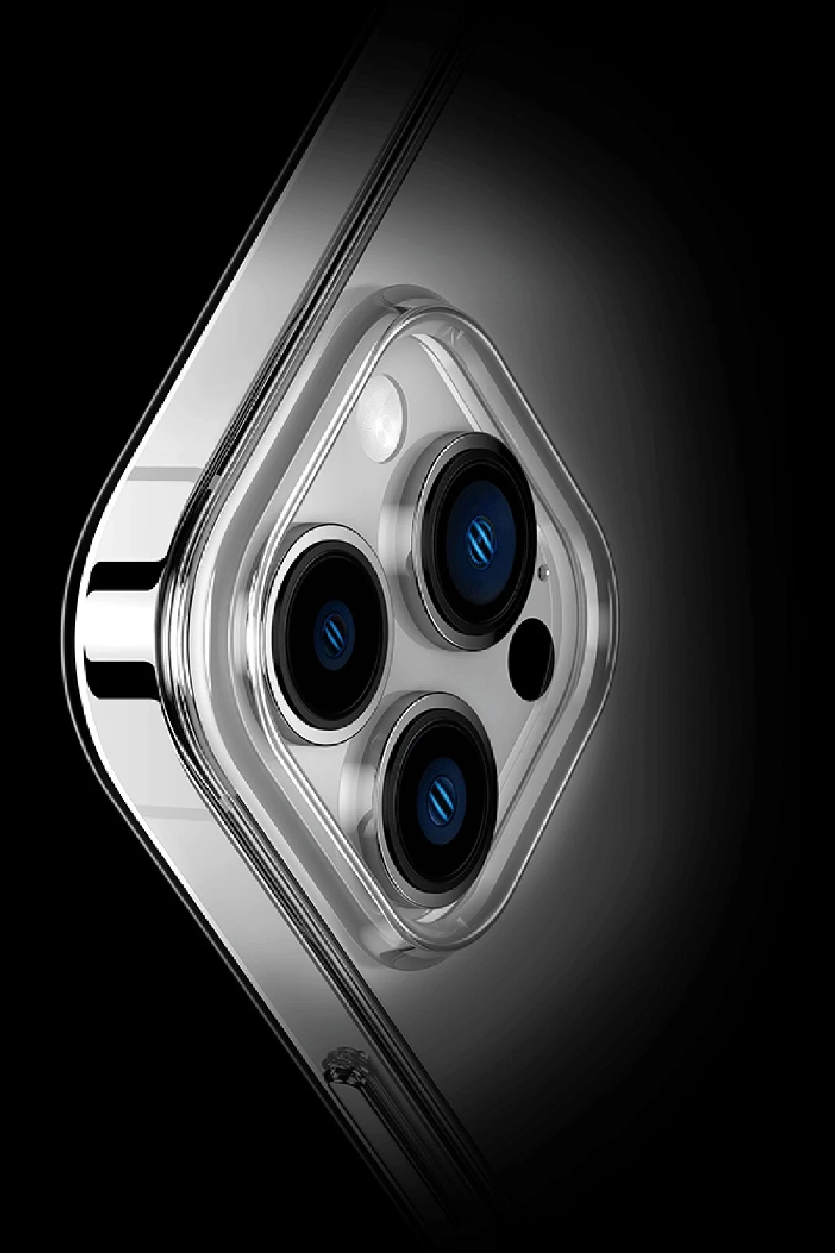 Newface Apple iPhone 14 Pro Kılıf Tron Şeffaf Magsafe Kapak - Siyah — görsel 6