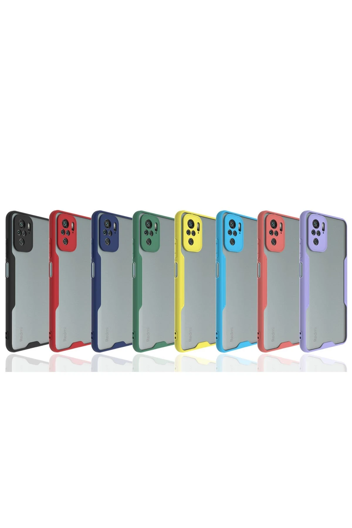 Newface Xiaomi Redmi Note 10 Kılıf Platin Silikon - Siyah — görsel 2