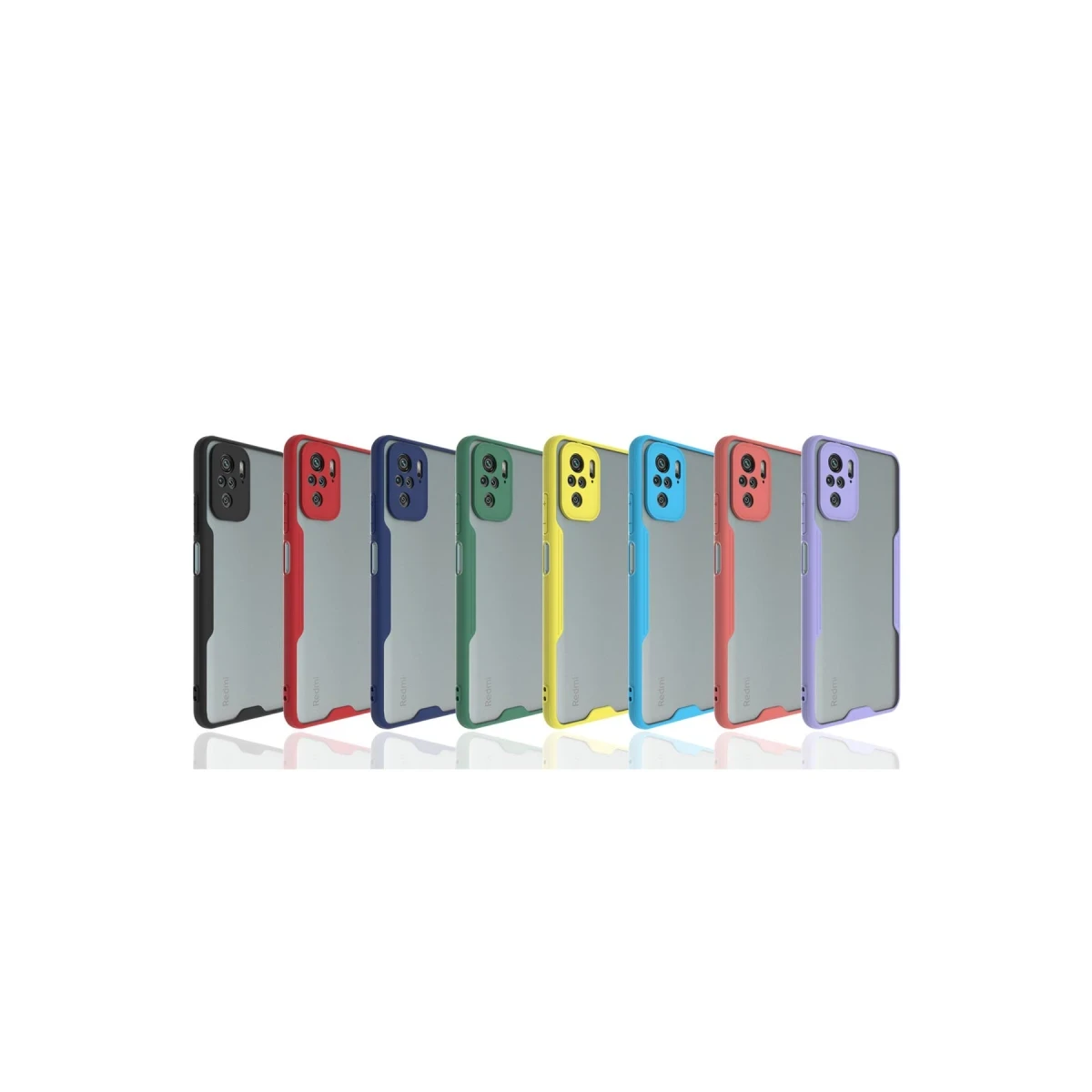 Newface Xiaomi Redmi Note 10 Kılıf Platin Silikon - Siyah — görsel 5