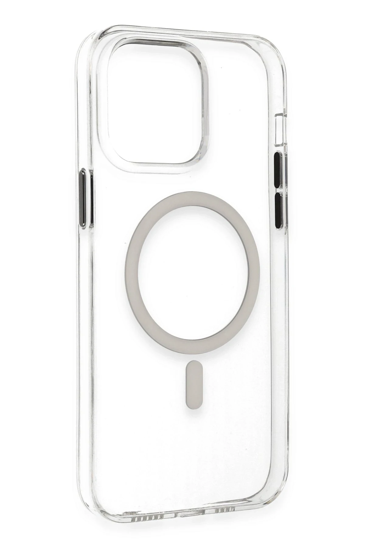 Newface iPhone 14 Pro Max Kılıf Tron Şeffaf Magsafe Kapak - Şeffaf