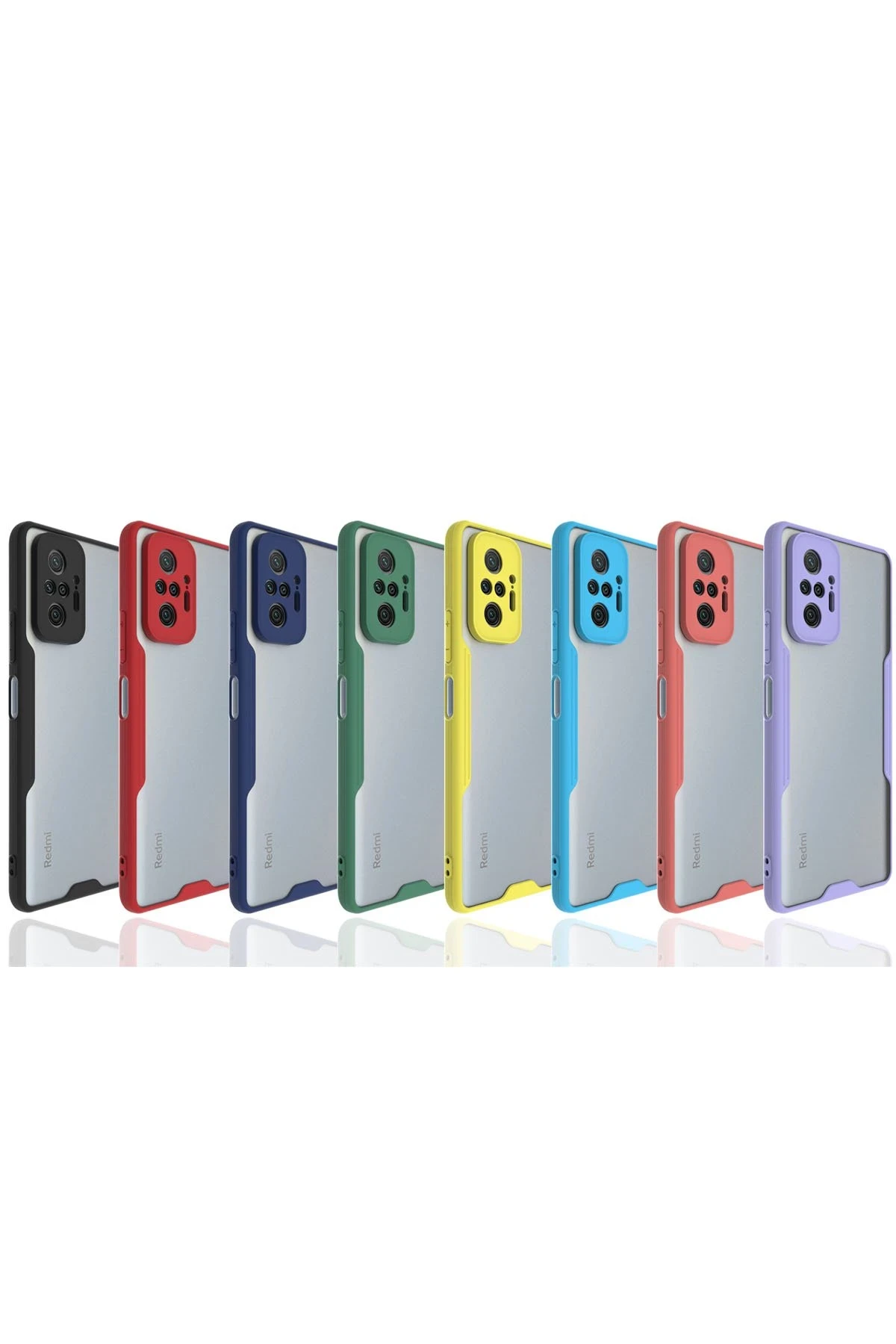 Newface Xiaomi Redmi Note 10 Pro Kılıf Platin Silikon - Siyah — görsel 3