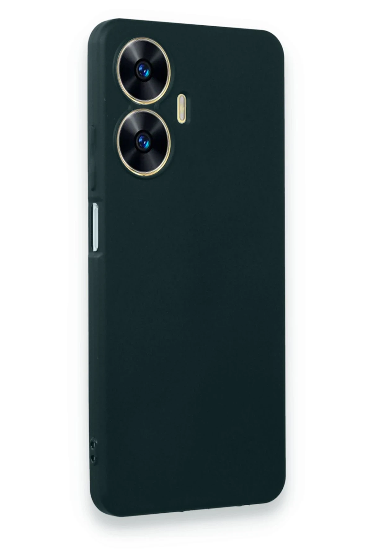 Newface Realme C55 Kılıf First Silikon - Koyu Yeşil