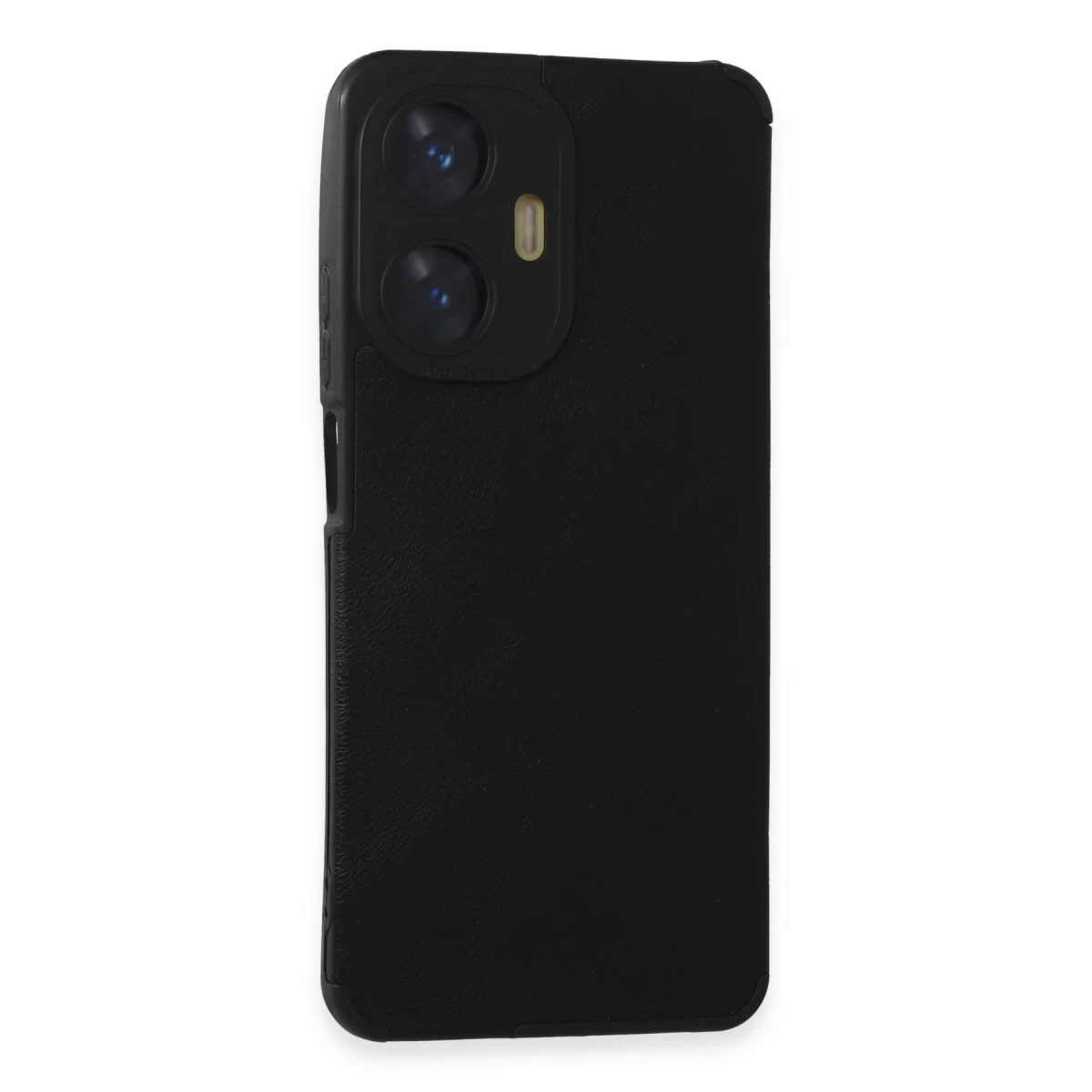 Newface Realme C55 Kılıf Loop Deri Silikon - Siyah — görsel 5