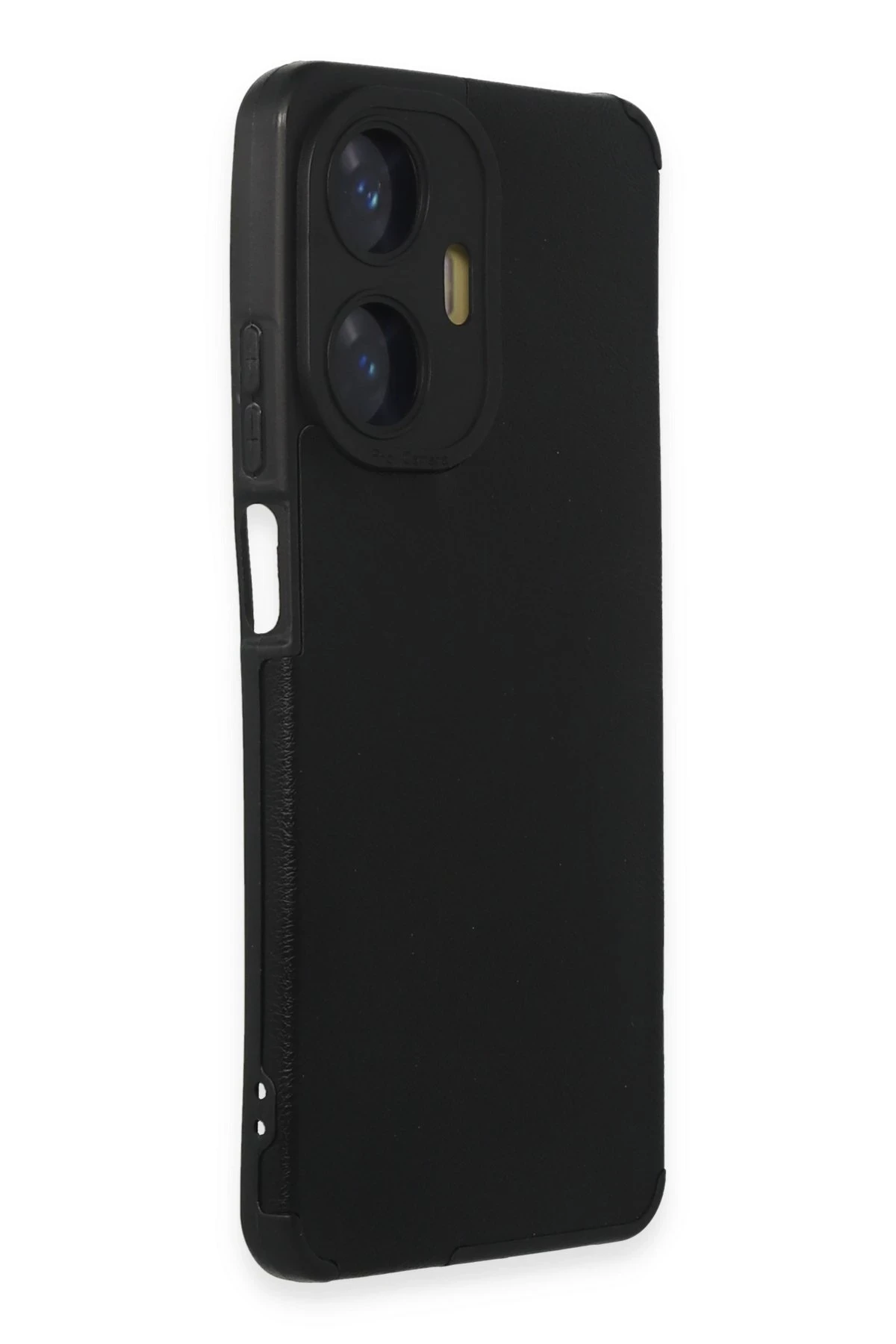 Newface Realme C55 Kılıf Loop Deri Silikon - Siyah — görsel 2