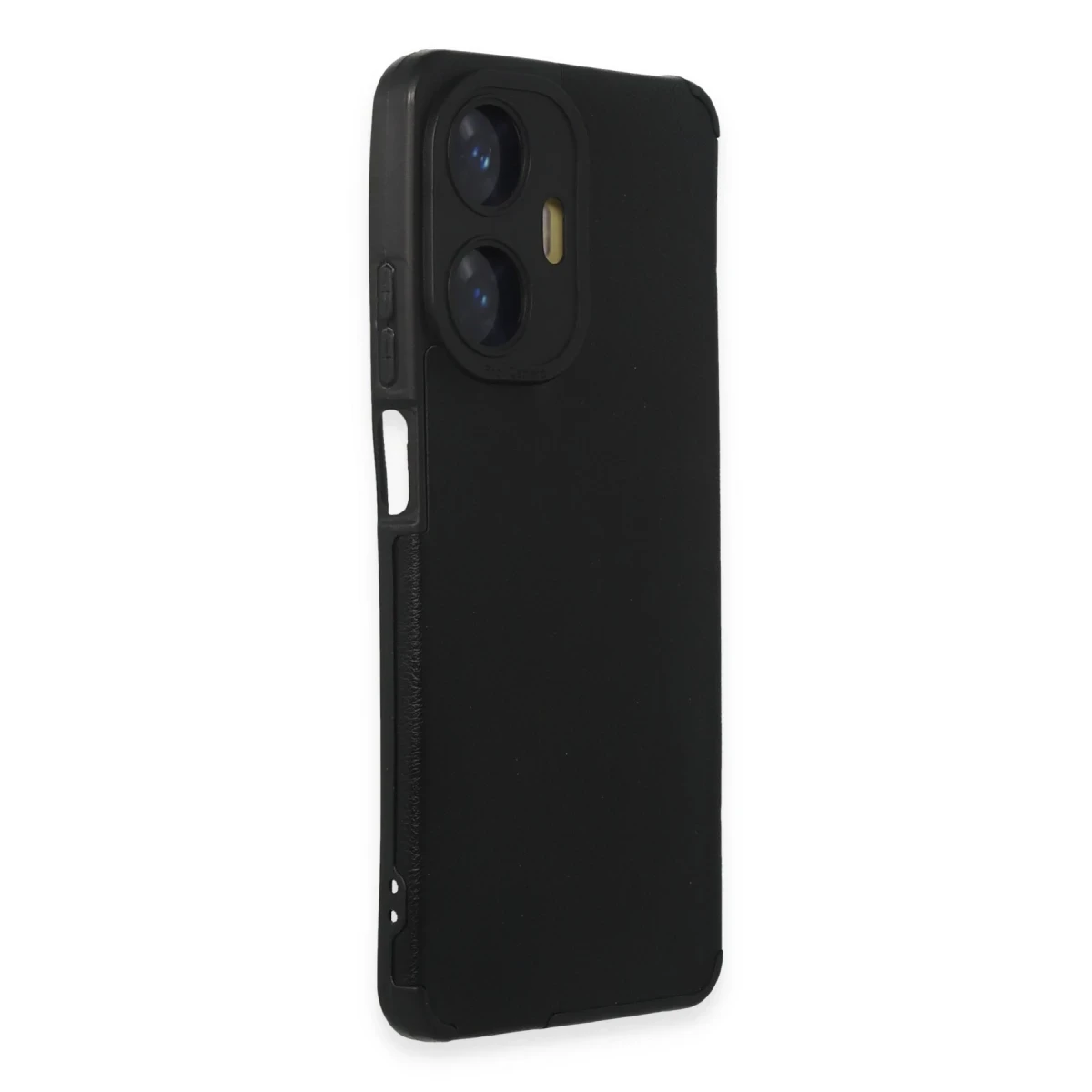 Newface Realme C55 Kılıf Loop Deri Silikon - Siyah — görsel 6