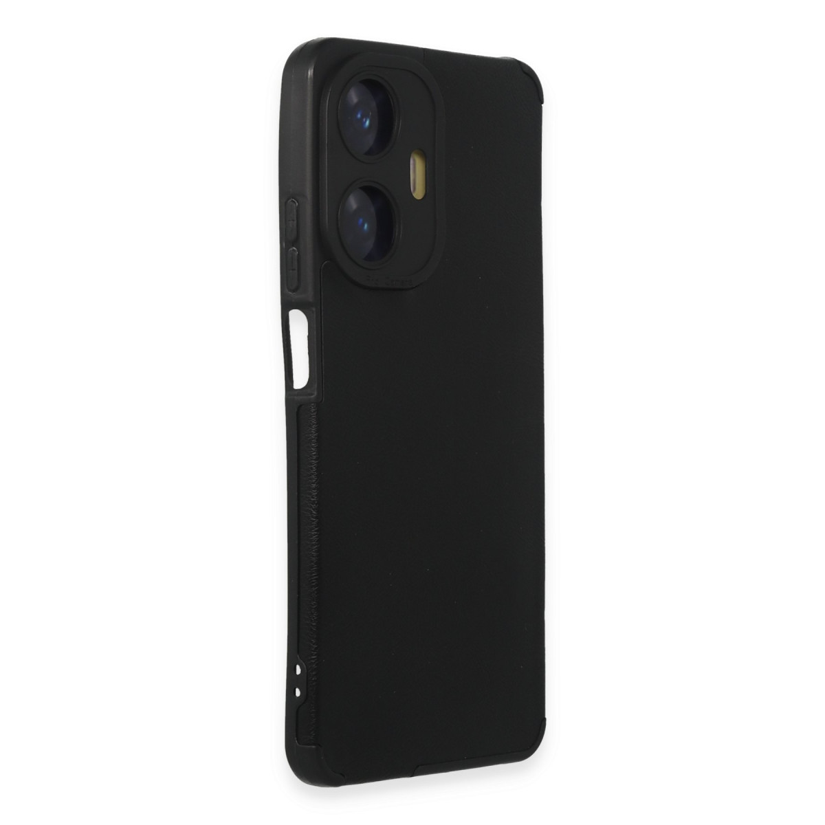 Newface Realme C55 Kılıf Loop Deri Silikon - Siyah — görsel 10