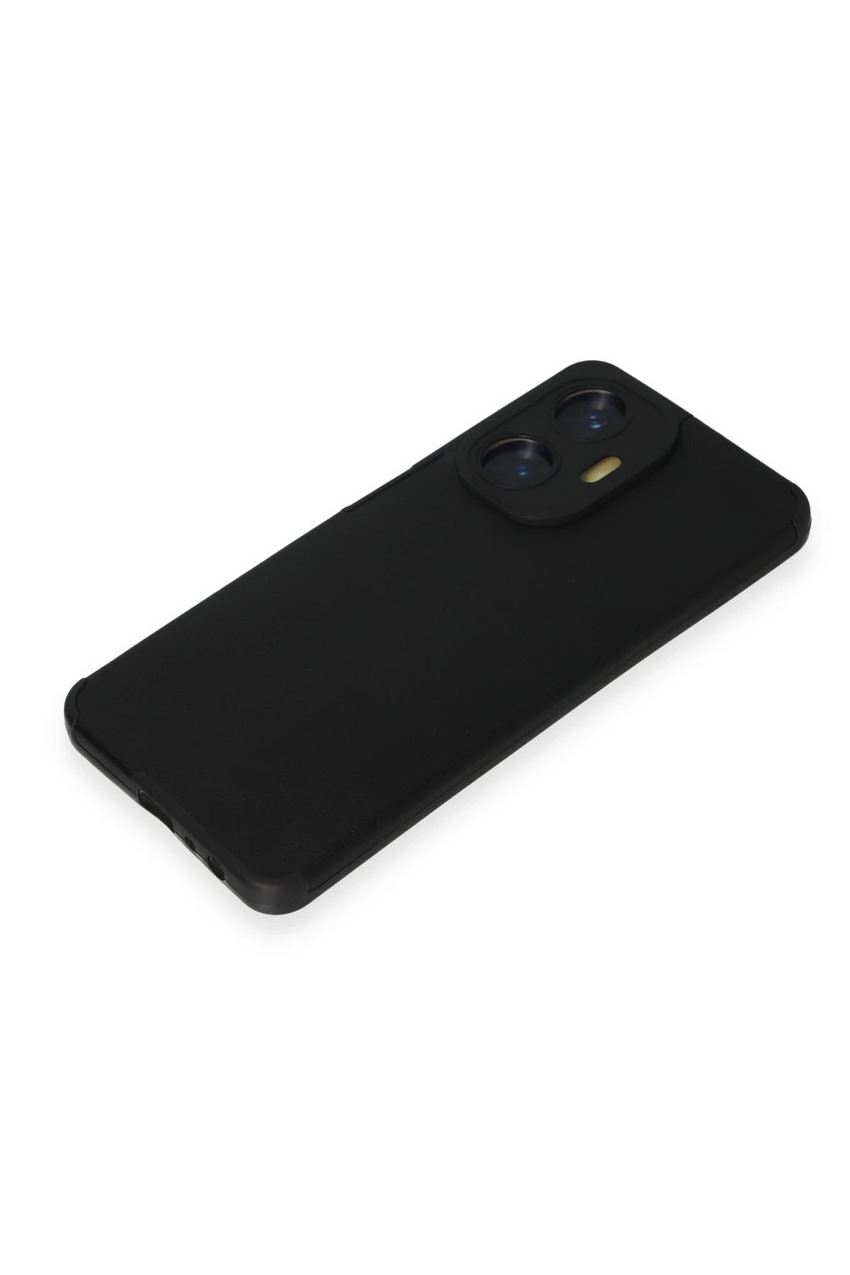 Newface Realme C55 Kılıf Loop Deri Silikon - Siyah — görsel 4