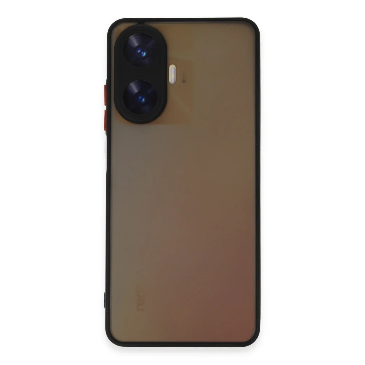 Newface Realme C55 Kılıf Montreal Silikon Kapak - Siyah — görsel 7