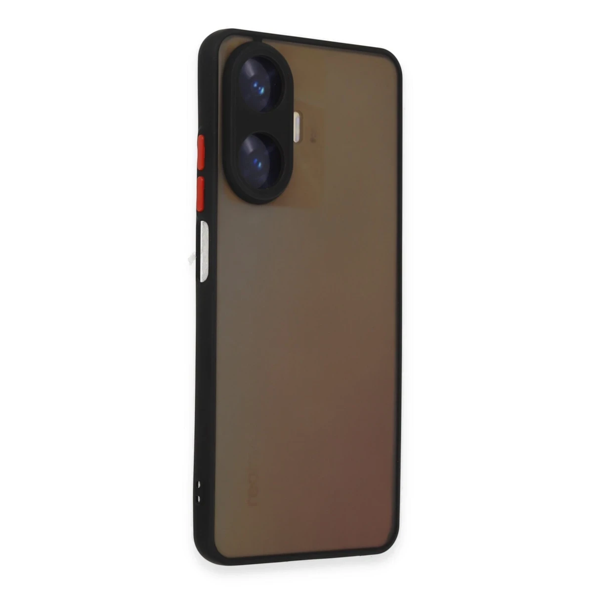 Newface Realme C55 Kılıf Montreal Silikon Kapak - Siyah — görsel 8
