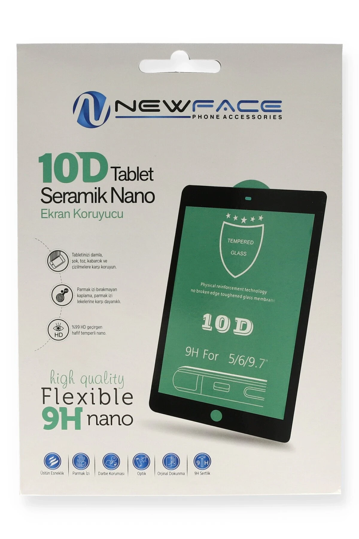 Newface Samsung Galaxy T510 Tab A 10.1 Tablet 10D Seramik Nano