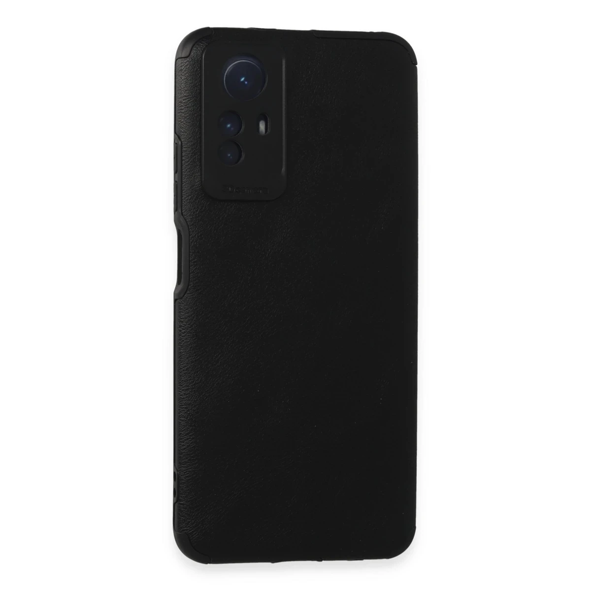 Newface Xiaomi Redmi Note 12S Kılıf Loop Deri Silikon - Siyah — görsel 5
