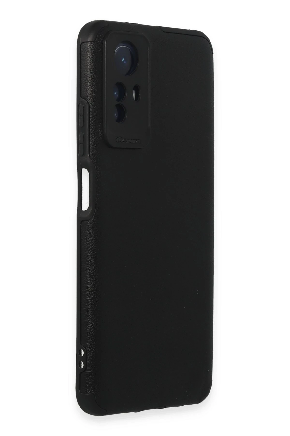 Newface Xiaomi Redmi Note 12S Kılıf Loop Deri Silikon - Siyah — görsel 2