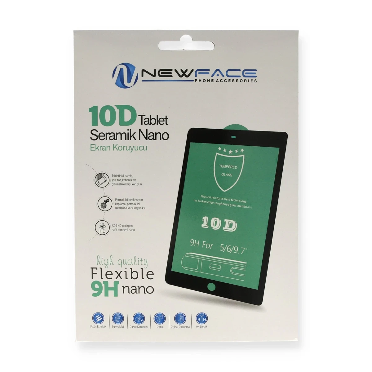 Newface Huawei MediaPad T3 10 / 9.6 Tablet 10D Seramik Nano — görsel 4