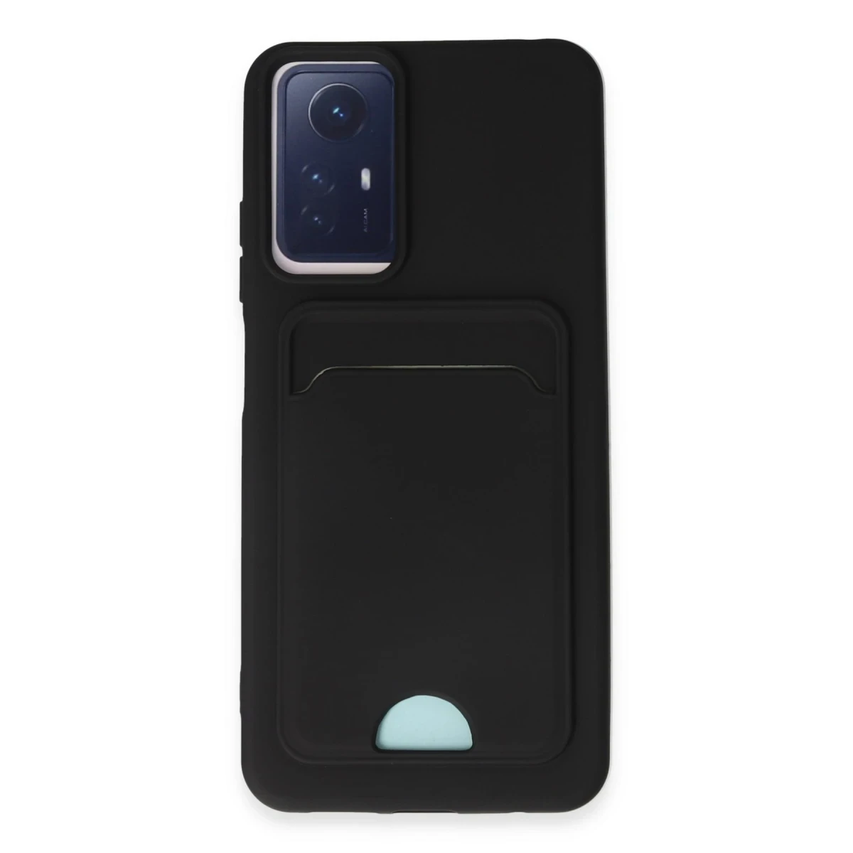 Newface Xiaomi Redmi Note 12S Kılıf Kelvin Kartvizitli Silikon - Siyah — görsel 5