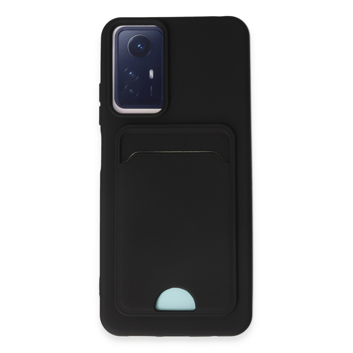 Newface Xiaomi Redmi Note 12S Kılıf Kelvin Kartvizitli Silikon - Siyah — görsel 9