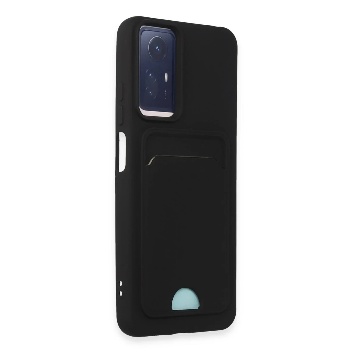 Newface Xiaomi Redmi Note 12S Kılıf Kelvin Kartvizitli Silikon - Siyah — görsel 6