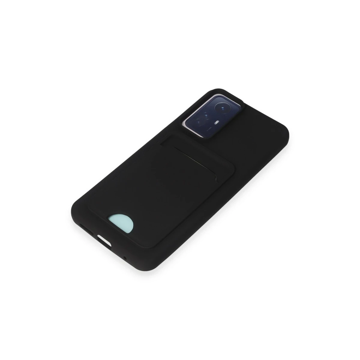 Newface Xiaomi Redmi Note 12S Kılıf Kelvin Kartvizitli Silikon - Siyah — görsel 8