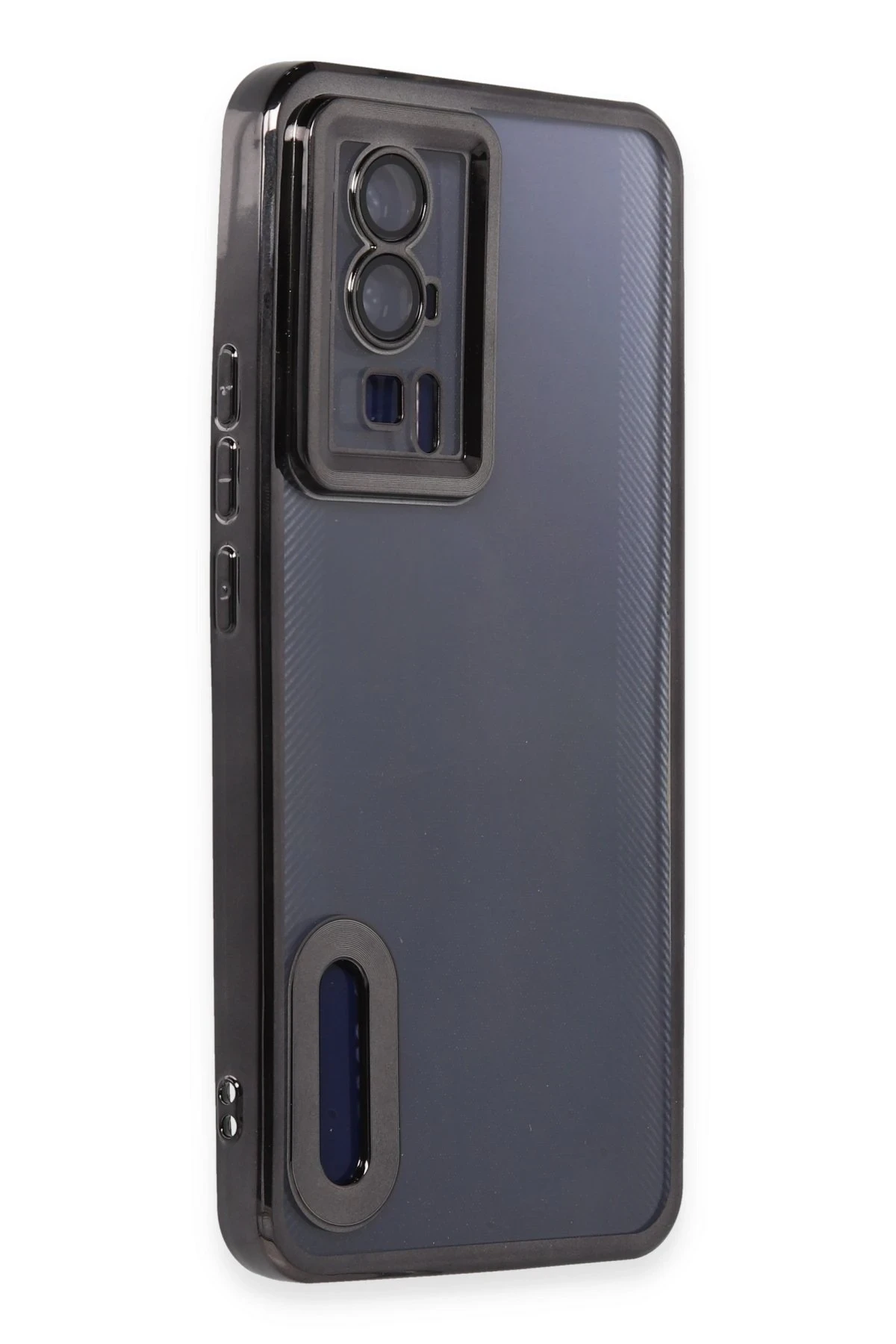 Newface Xiaomi Poco F5 Pro Kılıf Slot Silikon - Siyah