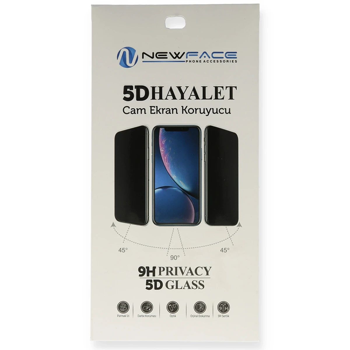 Newface Apple iPhone 14 Pro 5D Hayalet Cam Ekran Koruyucu — görsel 4