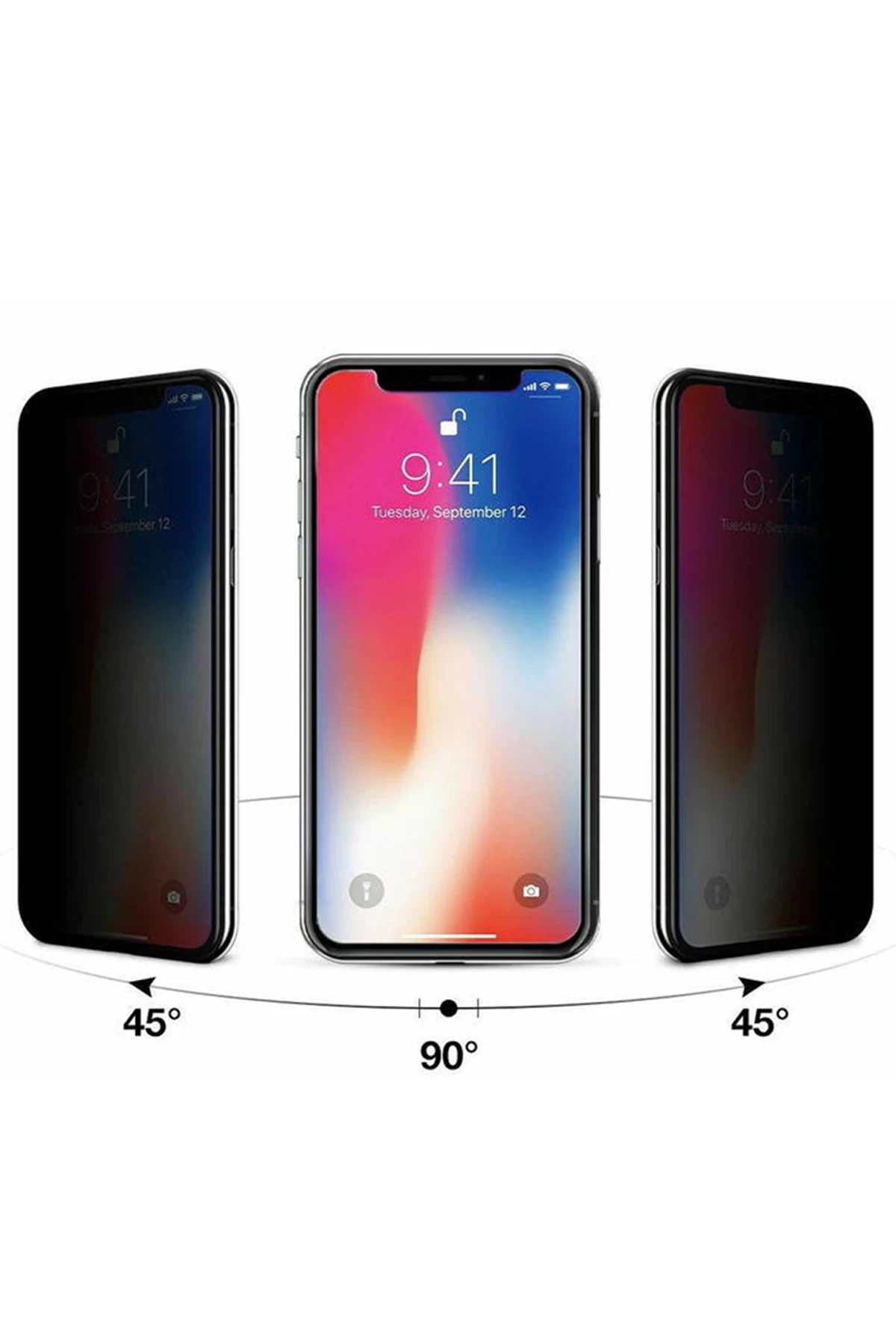 Newface Apple iPhone 14 Pro 5D Hayalet Cam Ekran Koruyucu — görsel 2