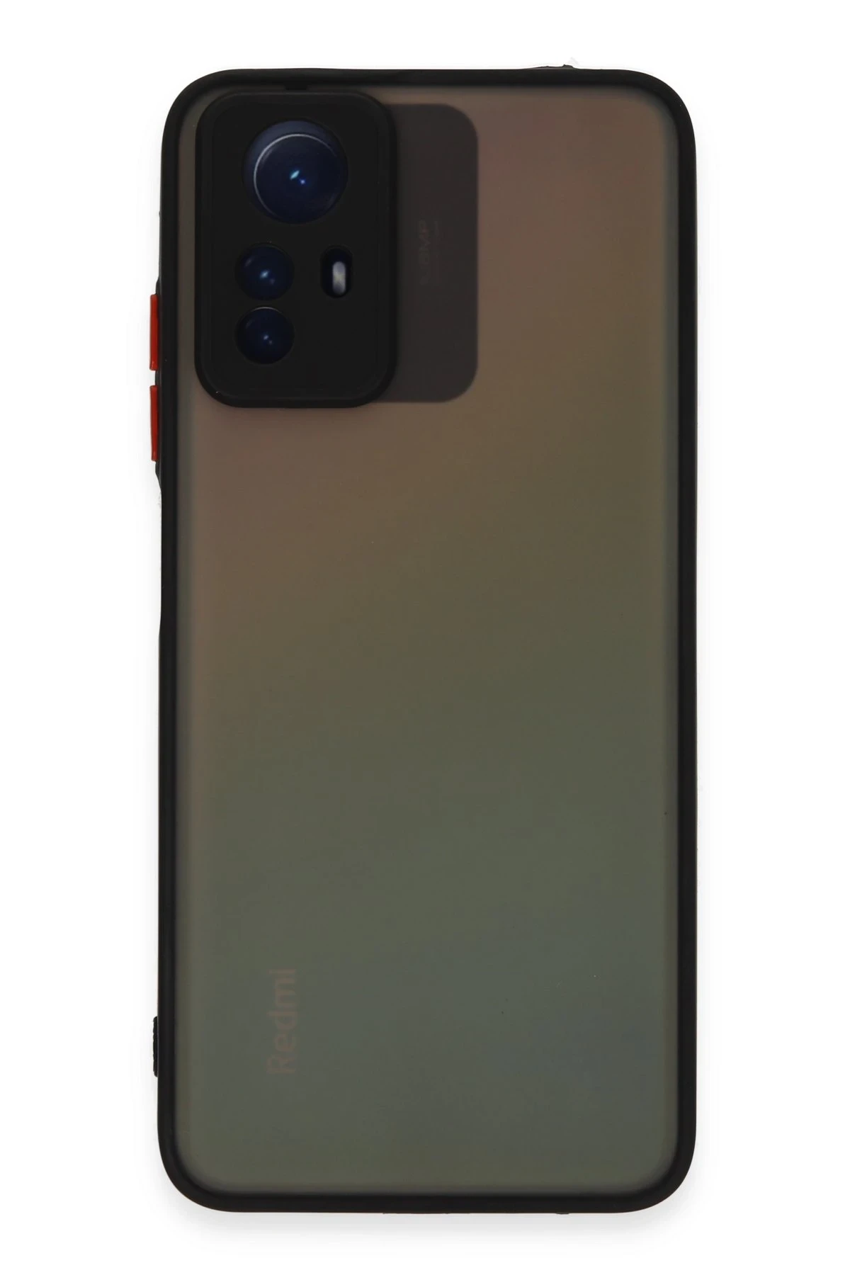 Newface Xiaomi Redmi Note 12S Kılıf Montreal Silikon Kapak - Siyah