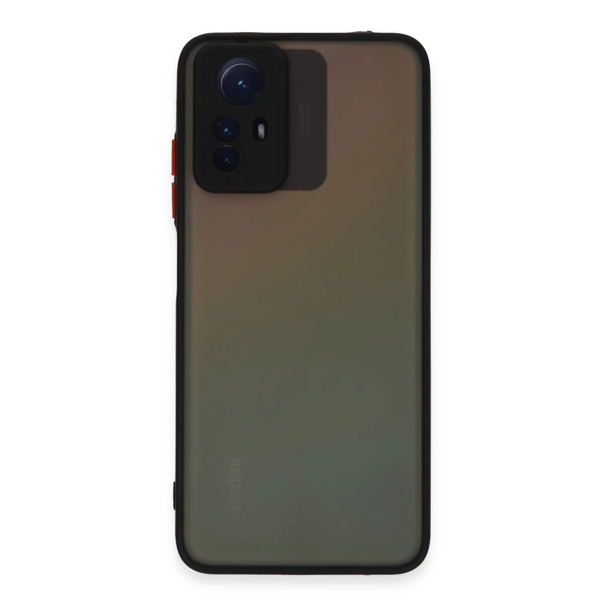Newface Xiaomi Redmi Note 12S Kılıf Montreal Silikon Kapak - Siyah — görsel 7