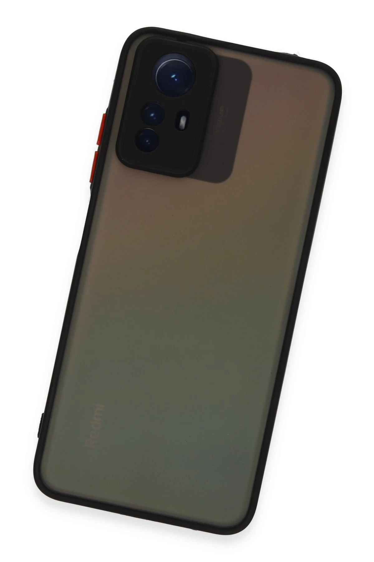 Newface Xiaomi Redmi Note 12S Kılıf Montreal Silikon Kapak - Siyah — görsel 3