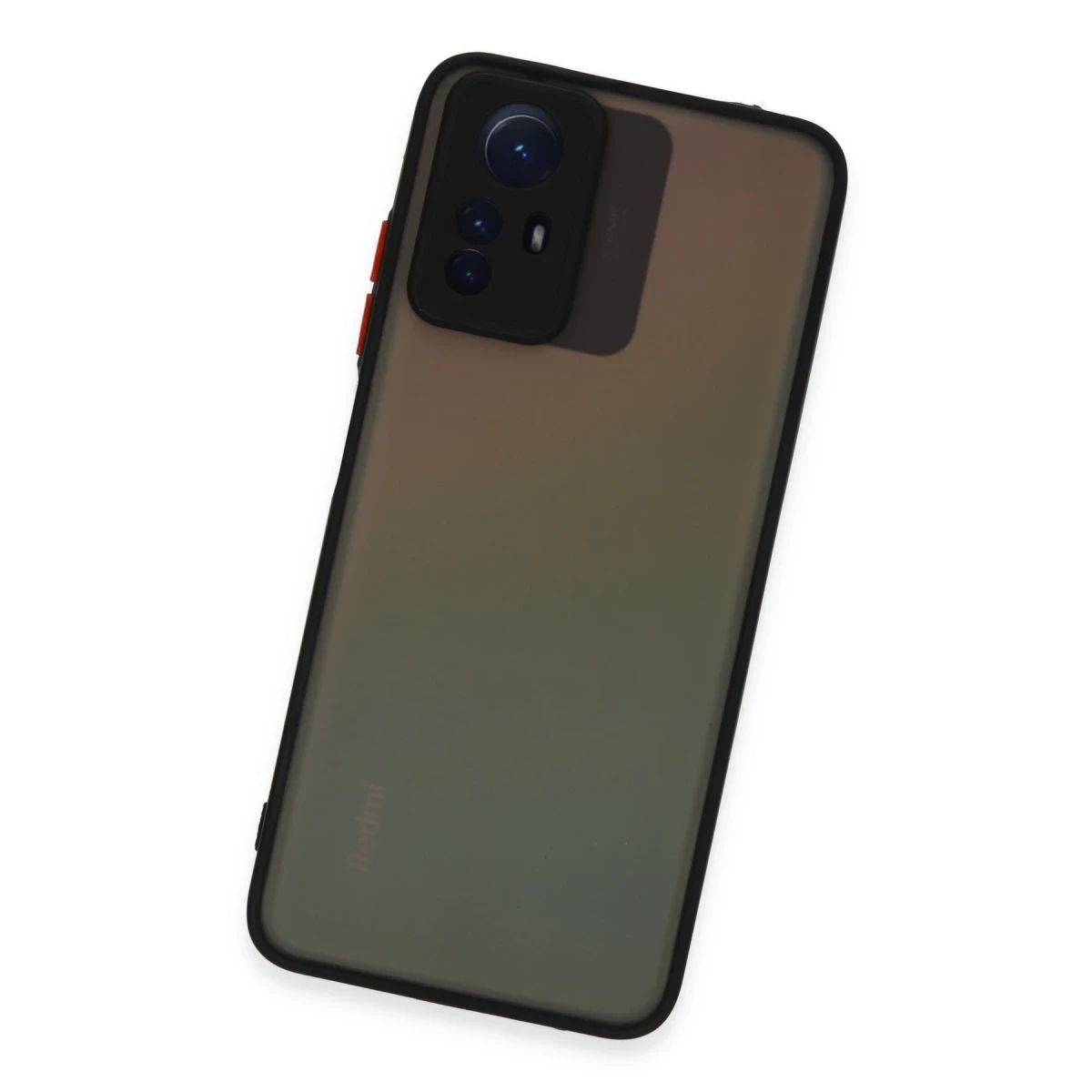 Newface Xiaomi Redmi Note 12S Kılıf Montreal Silikon Kapak - Siyah — görsel 9