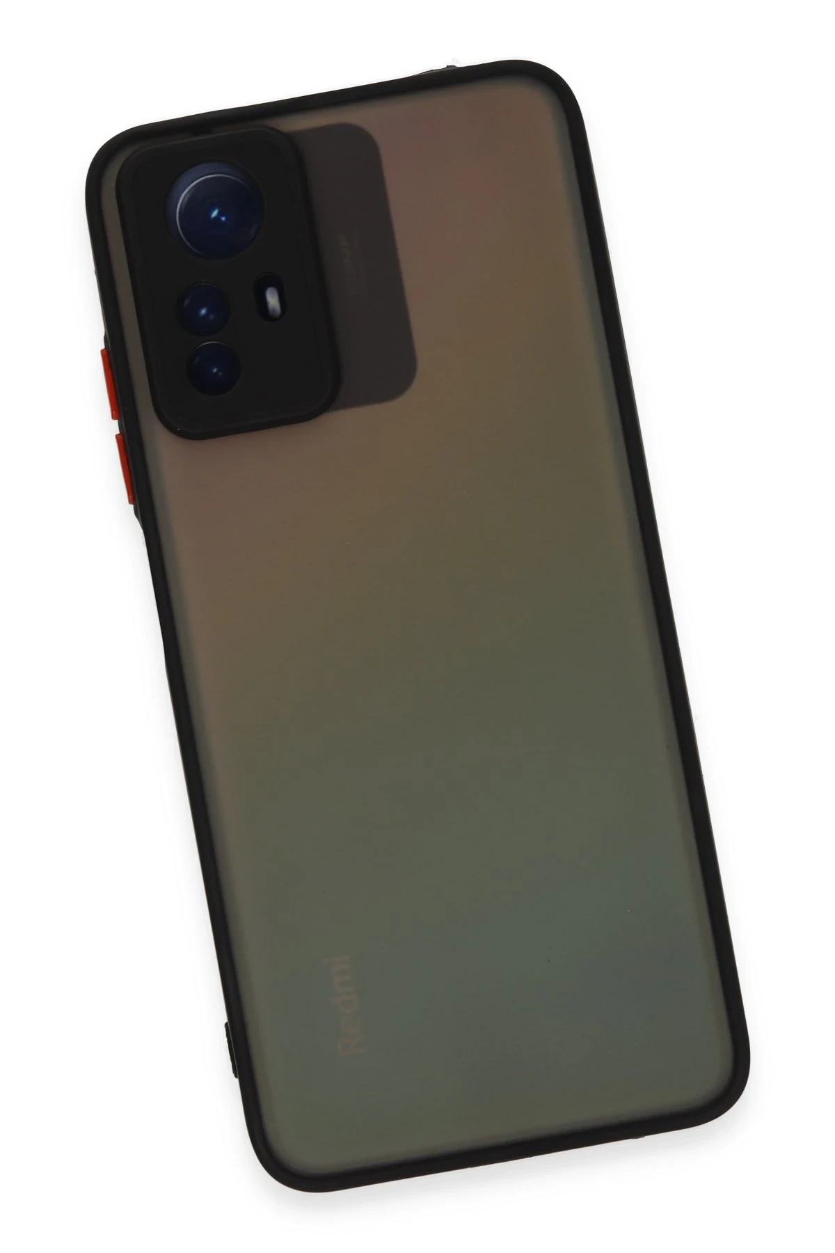 Newface Xiaomi Redmi Note 12S Kılıf Montreal Silikon Kapak - Siyah — görsel 4