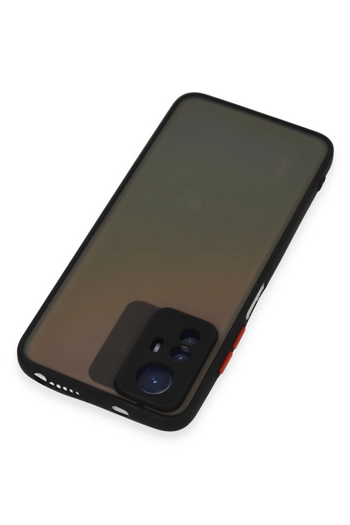 Newface Xiaomi Redmi Note 12S Kılıf Montreal Silikon Kapak - Siyah — görsel 5