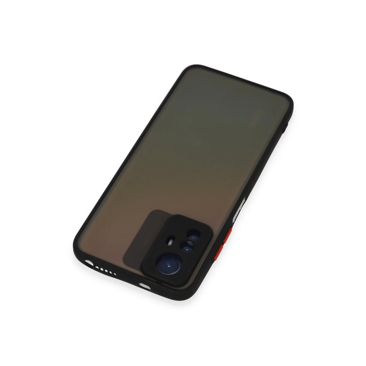 Newface Xiaomi Redmi Note 12S Kılıf Montreal Silikon Kapak - Siyah — görsel 11