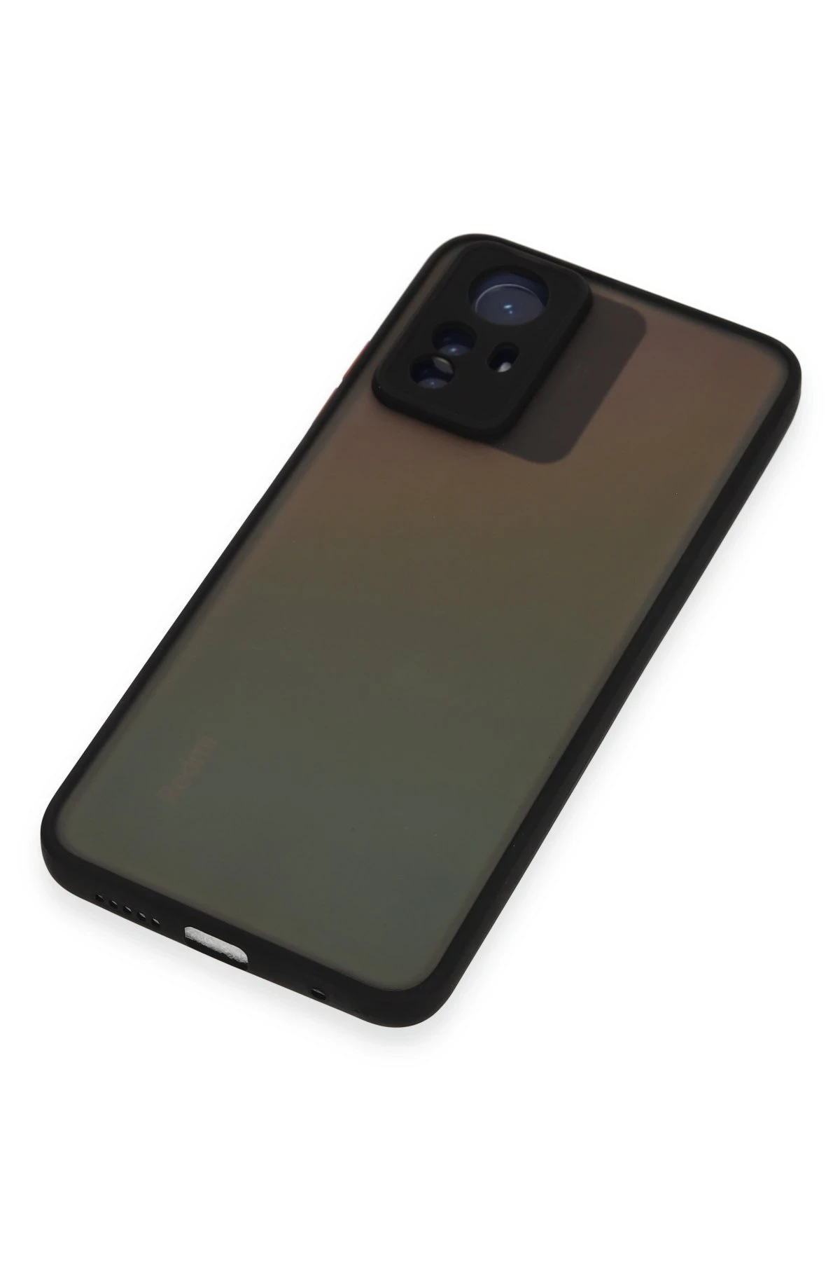 Newface Xiaomi Redmi Note 12S Kılıf Montreal Silikon Kapak - Siyah — görsel 6