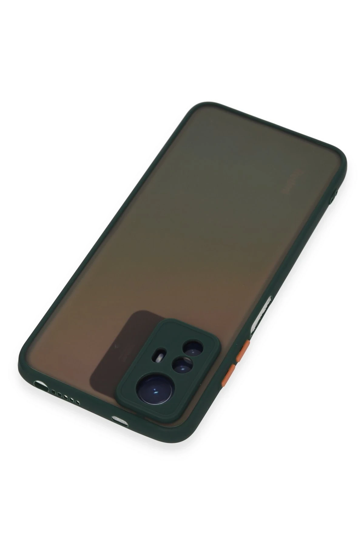 Newface Xiaomi Redmi Note 12S Kılıf Montreal Silikon Kapak - Yeşil