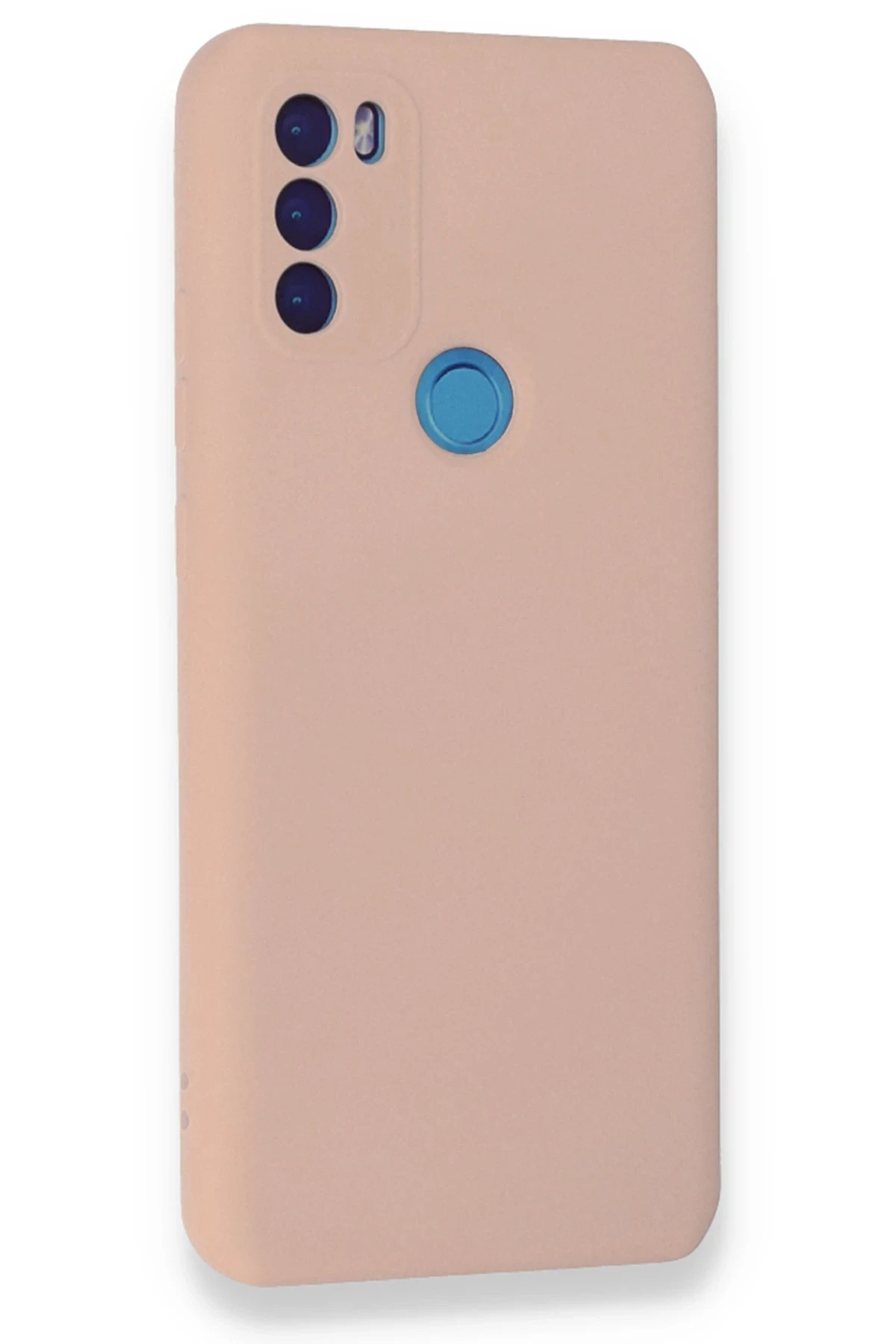 Newface General Mobile GM 21 Plus Kılıf Nano içi Kadife Silikon - Pudra